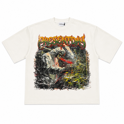 T-SHIRT OVER PRINTED
