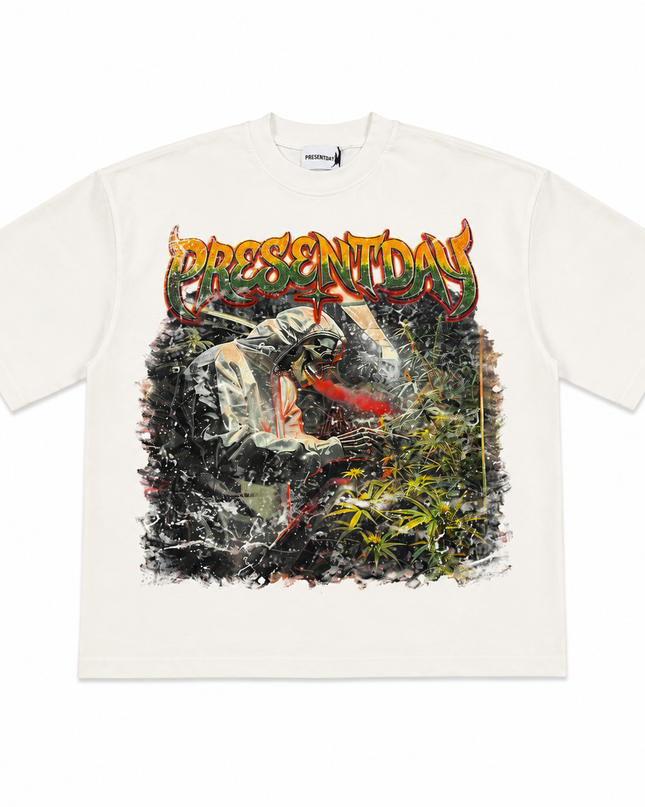 T-SHIRT OVER PRINTED