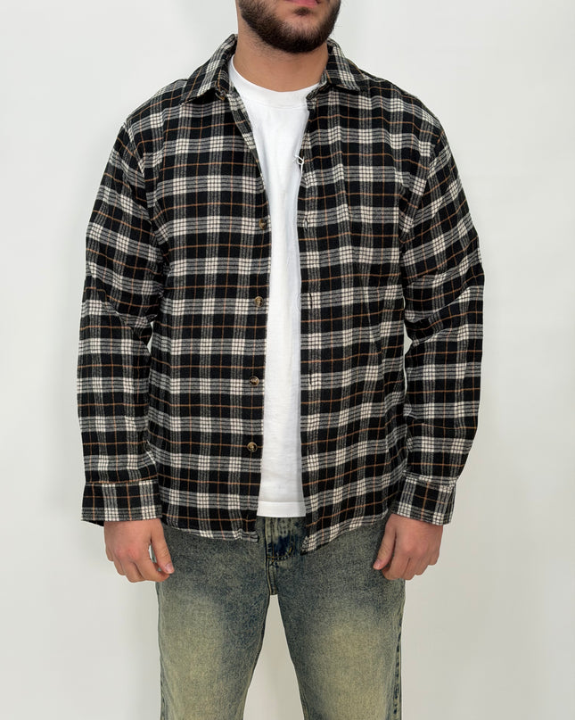 CAMICIA IN FLANELLA A QUADRI