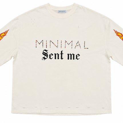 T-SHIRT STAMPATA SOUL CREAM