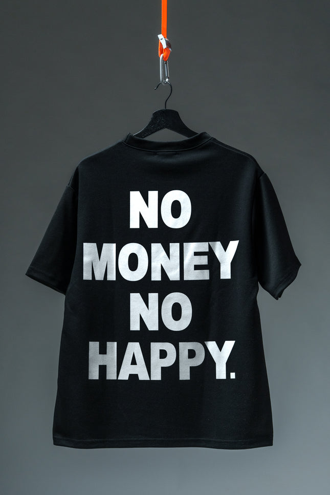 T-SHIRT NO MONEY NO HAPPY BY “STYLEINTHEBLOCK”