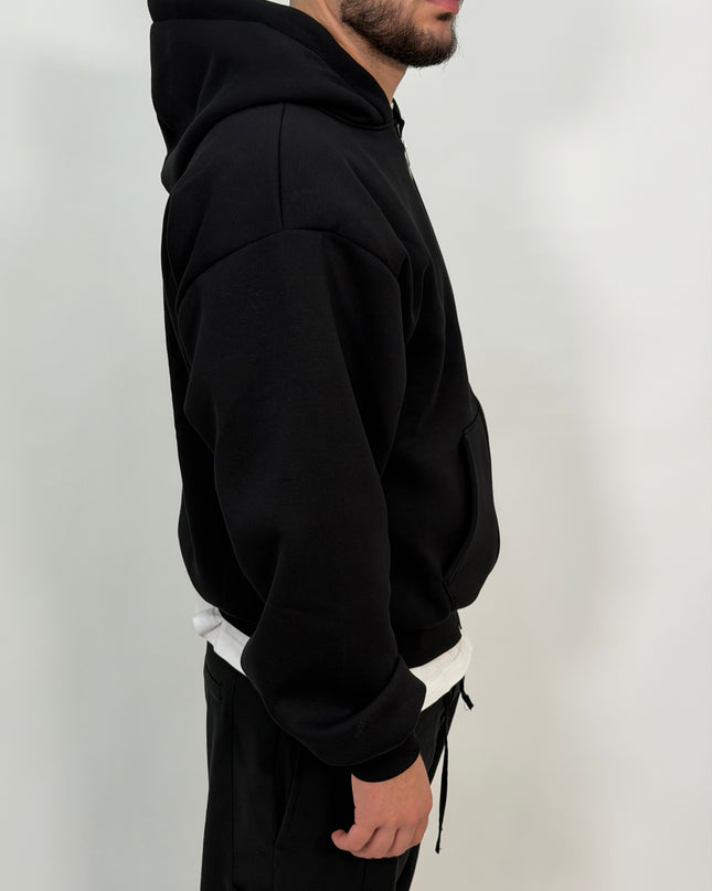 FELPA CON ZIP STYLEINTHEBLOCK