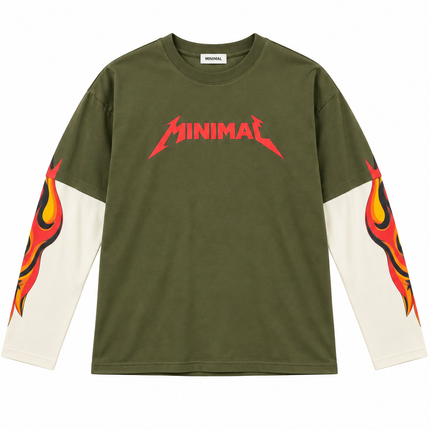 LONGSLEEVE MINIMAL VERDE