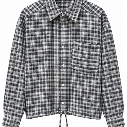 CAMICIA RIGATA BLACK