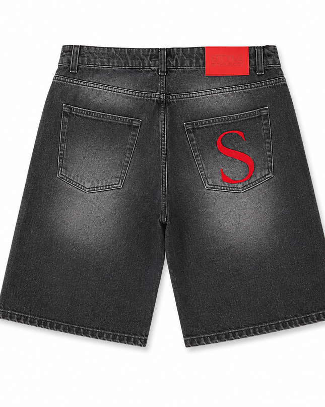 BERMUDA BLACK WASH BY STYLEINTHEBLOCK