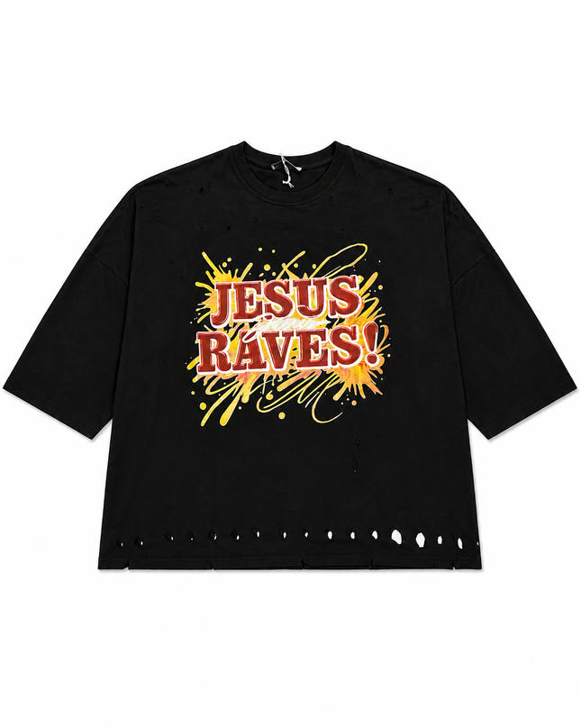 T-SHIRT JESUS RAVES