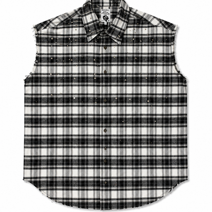 CAMICIA DIAMOND WHITE AND BLACK