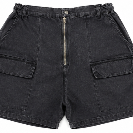 BERMUDA CON ZIP E TASCONI
