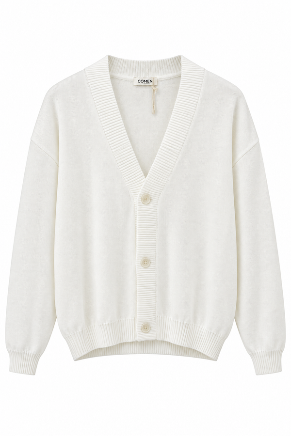 CARDIGAN BIANCO