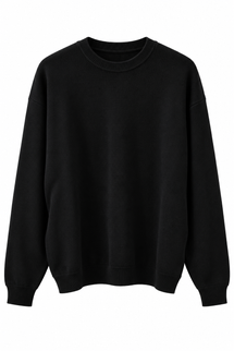 MAGLIONE A GIRO BLACK